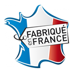 Logo fabrication Française, fabriqué en France