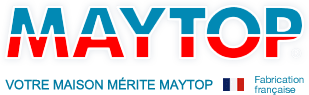 Logo MAYTOP, votre maison mérite Maytop